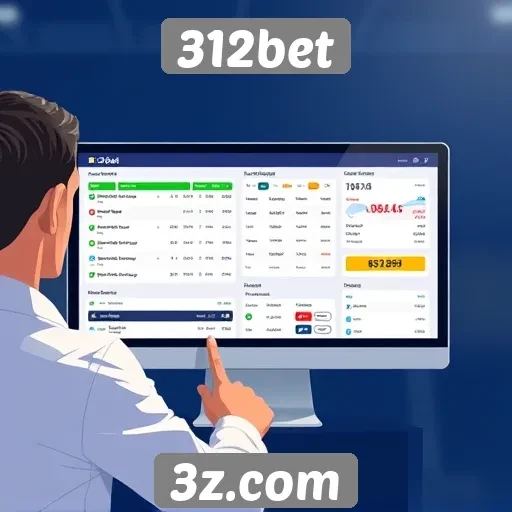 Experiência do usuário no site 312bet